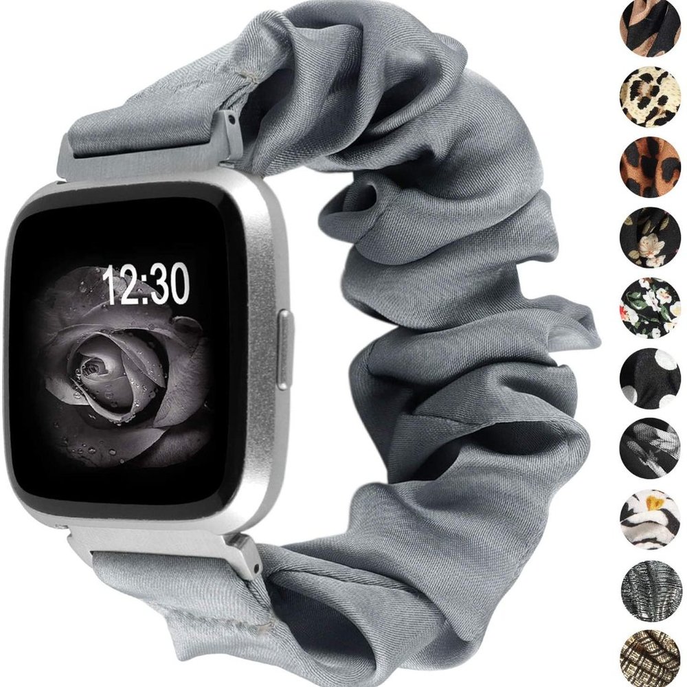 Toyouth Fitbit Versa Scrunchie Band